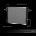 1 Row Aluminum Radiator DPI13849 for Ford F250 F350 F450 F550 (2017–2024)