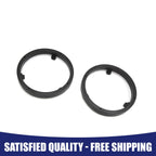 Set of 2 Black 6.5" Speaker Spacer Adaptor Rings for Mitsubishi