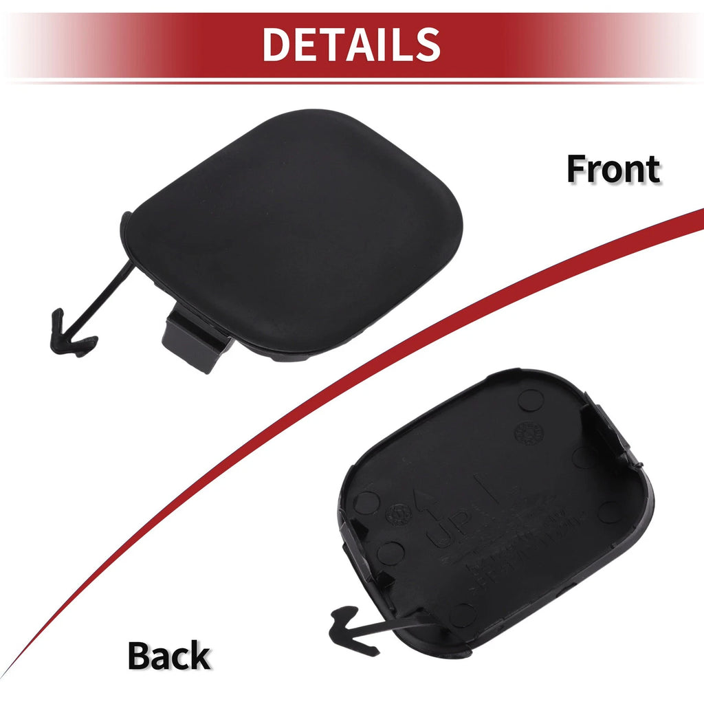 Tow Hook Cover Cap for Toyota Highlander (No. 521200E927) (2014–2019) Black