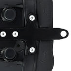 Black Rear Passenger Seat Pillion for Harley Softail FXST (2018–2023)