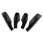 Roof Rack End Cover for Car Exterior Accessories (ABS, Black)