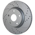 Set of 2 Front Coat Drill 296mm Brake Rotors for ES350 Avalon Camry (2005–2012)