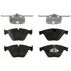 Set of 4 Disc Brake Pads for BMW 535i xDrive (2011–2016)