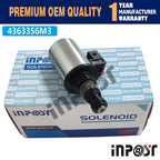 12V Solenoid Valve 4363356M3 for Massey Ferguson 5400-6445