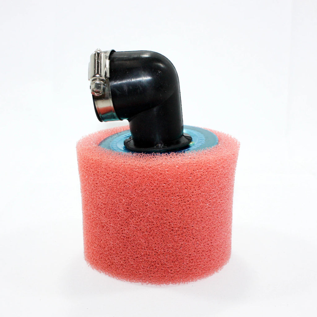 Air Filter Pod Cleaner for PIT Quad Dirt Bike ATV (35mm, 90 Degree)
