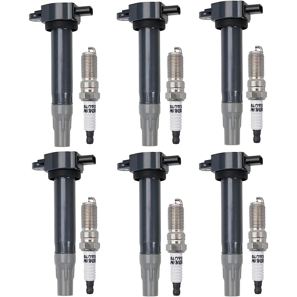 6x Ignition Coil & Spark Plug Kit for 2006–2010 Chrysler 300 3.5L Dodge