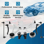 Front Lower Control Arms Ball Joints for Nissan Altima (2013–2018), Maxima (2016–2023)