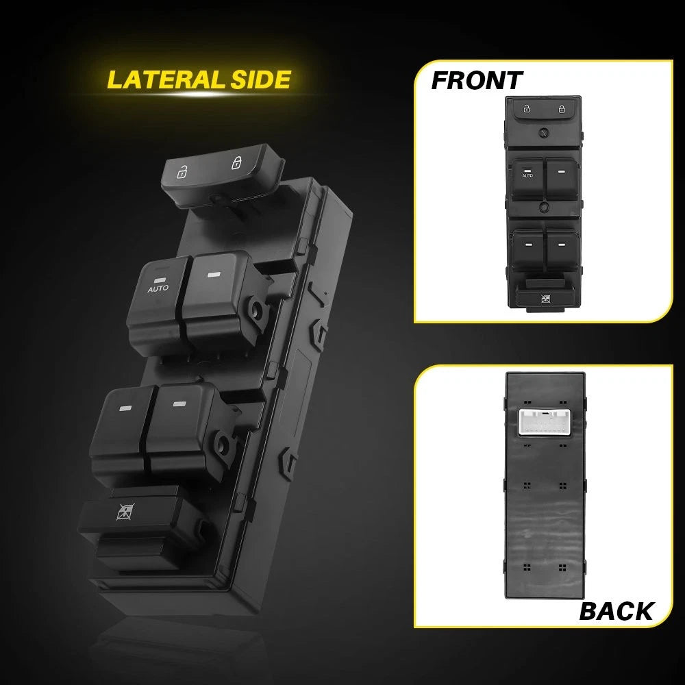 Left Master Power Window Control Switch for Hyundai Sonata (2015–2019)