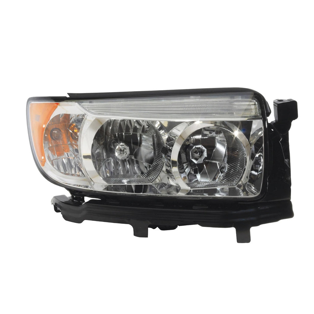 Halogen Head Light Assembly Passenger Side Replacement for Subaru Forester (2006-2008)
