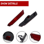 Red Lens Rear Side Marker Signal Lights Kit for Chevy Camaro (2010–2015)
