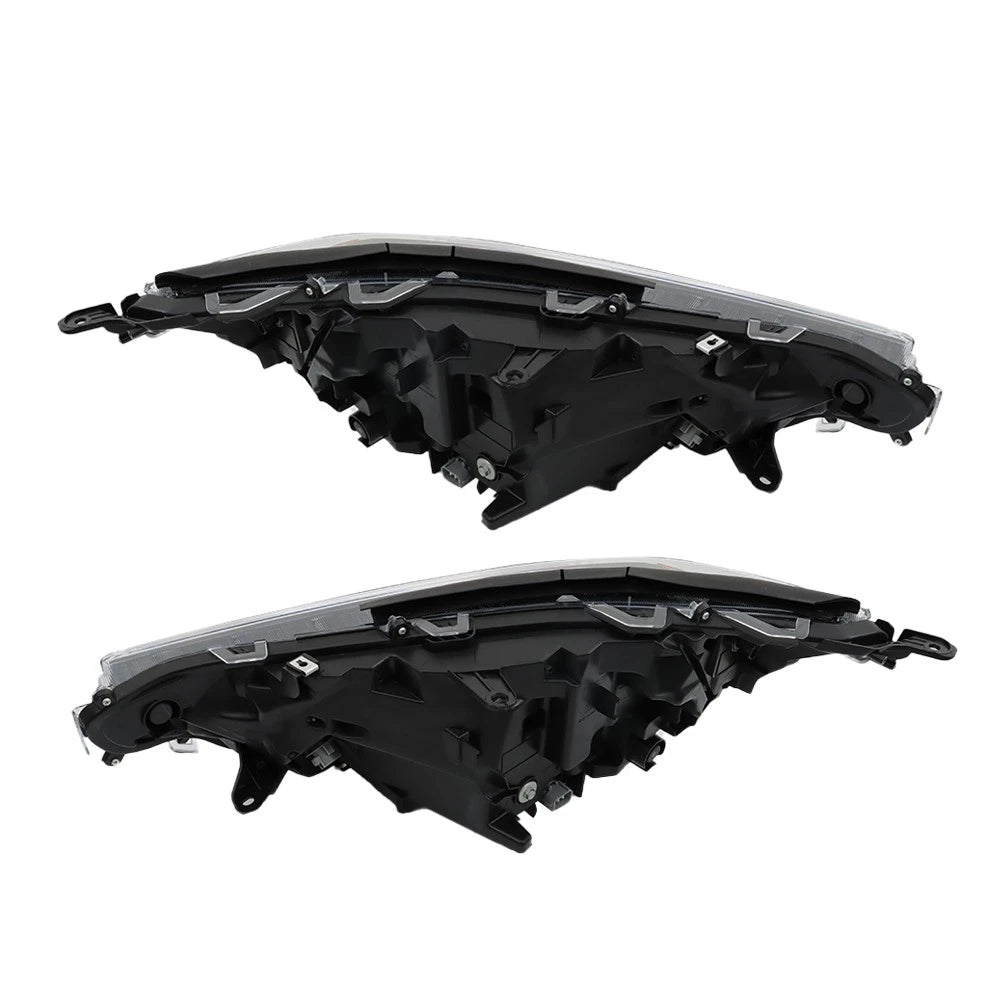 Set of 2 Halogen Projector Headlights for RAV4 LE XLE (2019–2022) Chrome LED