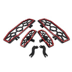 Front Floorboard & Rear Foot Pegs with Mounts for Harley Touring (93-23)