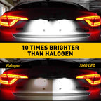 2X Canbus LED License Plate Lights for Audi A3 A4 S4 A6 A8 Q7 Quattro