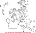 Turbocharger Retaining Ring for BMW (11658518404)