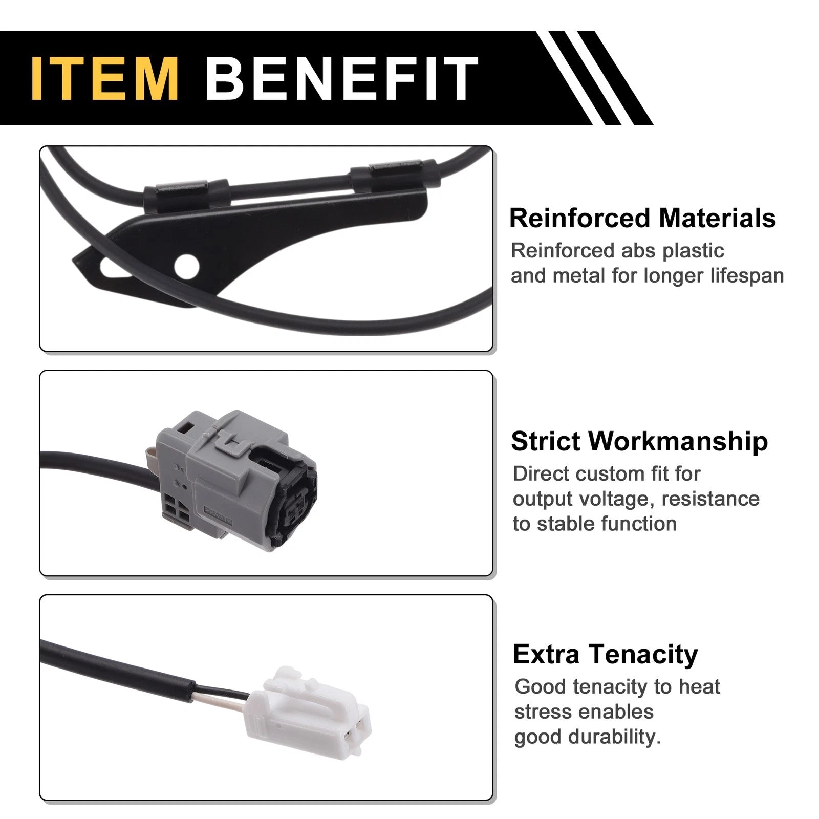 ABS Wheel Speed Sensor No. 8951647100 for Toyota Prius (2012–2015)