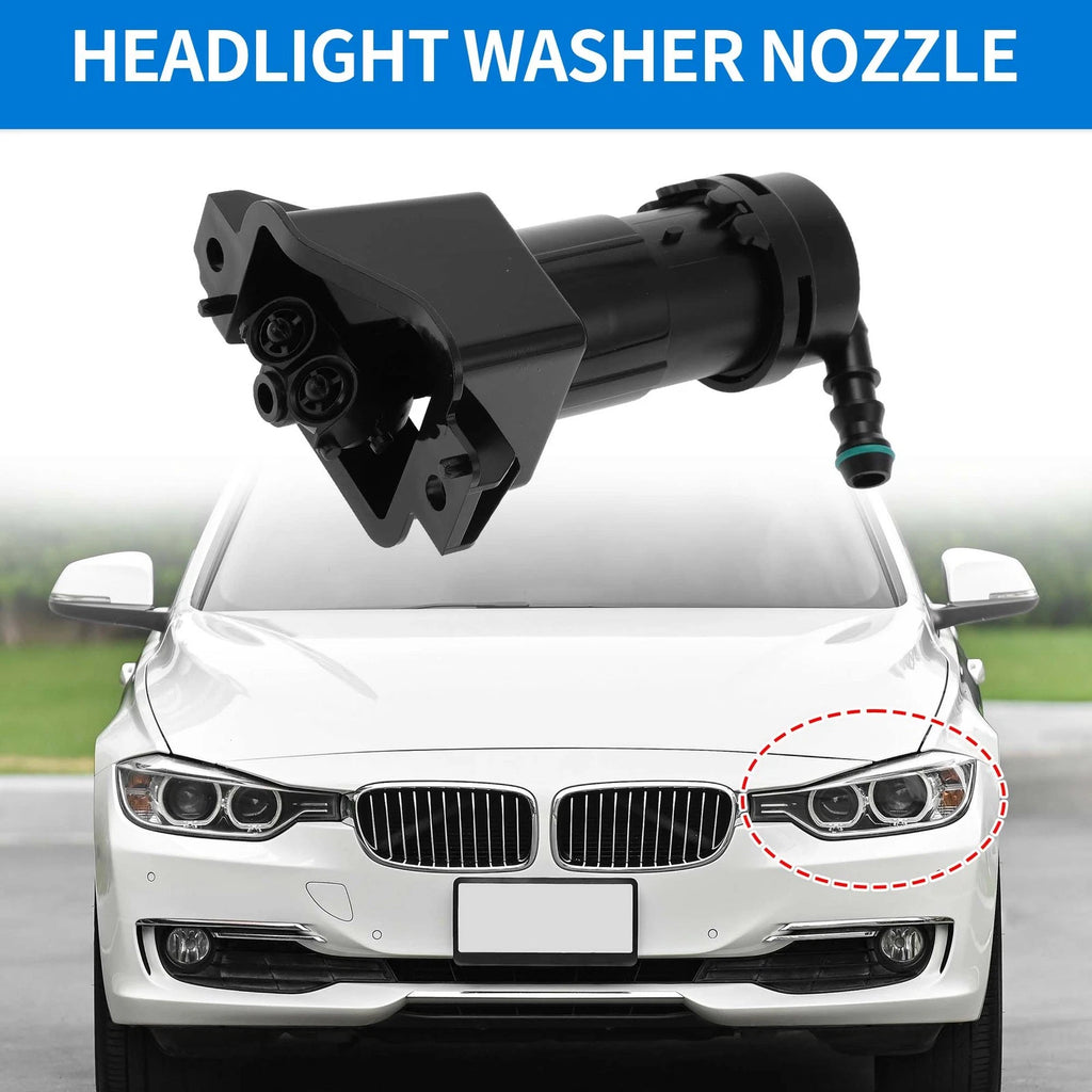 Front Driver Side Headlight Washer Nozzle for Audi A6 S6 RS6 (2005–2011) No. 4F0955101B