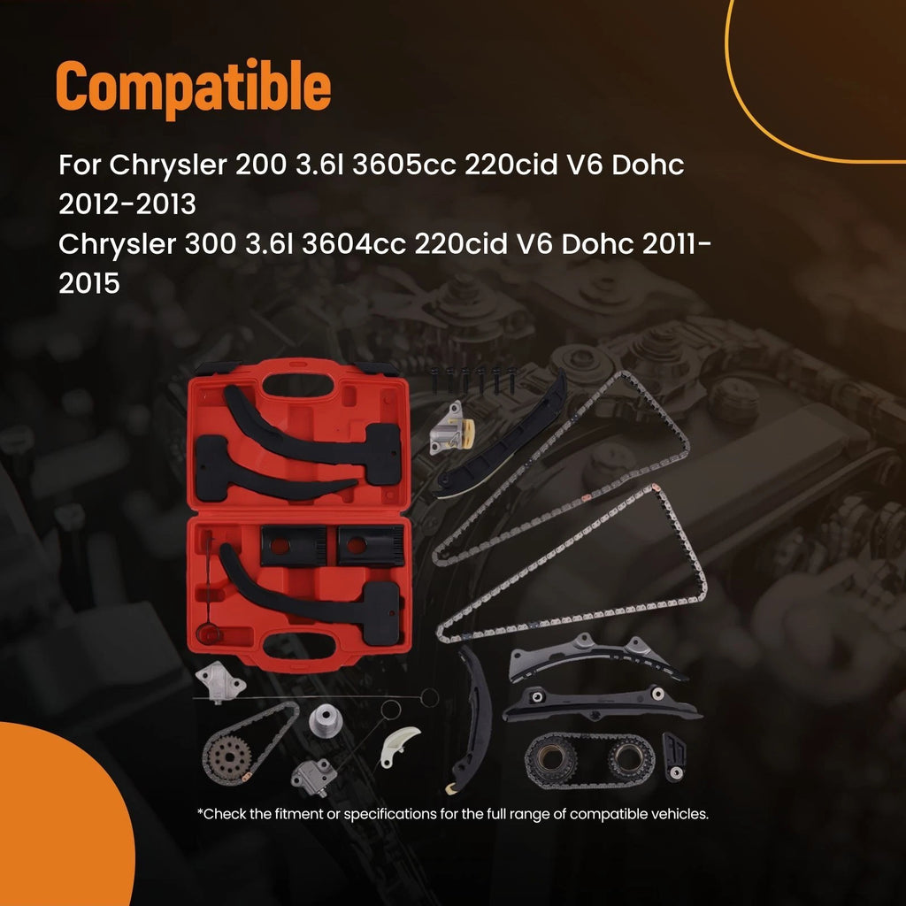 Complete Timing Chain Set for Dodge Charger 3.6L V6 (2011–2014) 5184359AB
