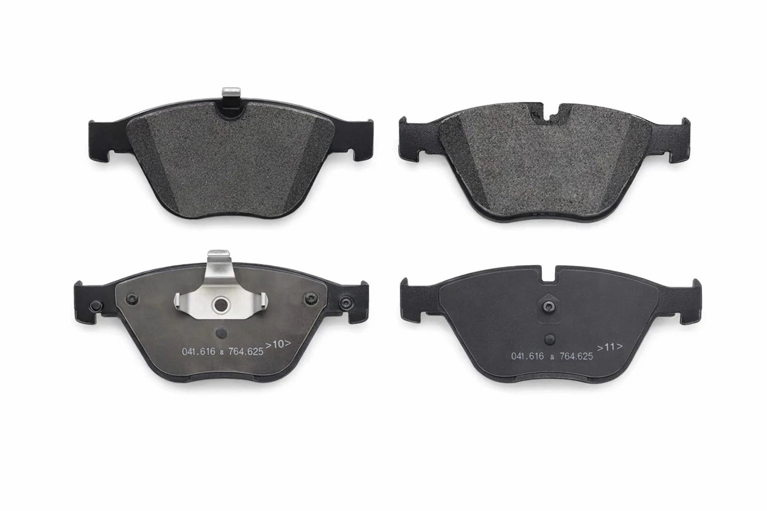 Set of 4 Front Disc Brake Pads for BMW 760Li, 550i, 745Li (2002–2008) 34116794915