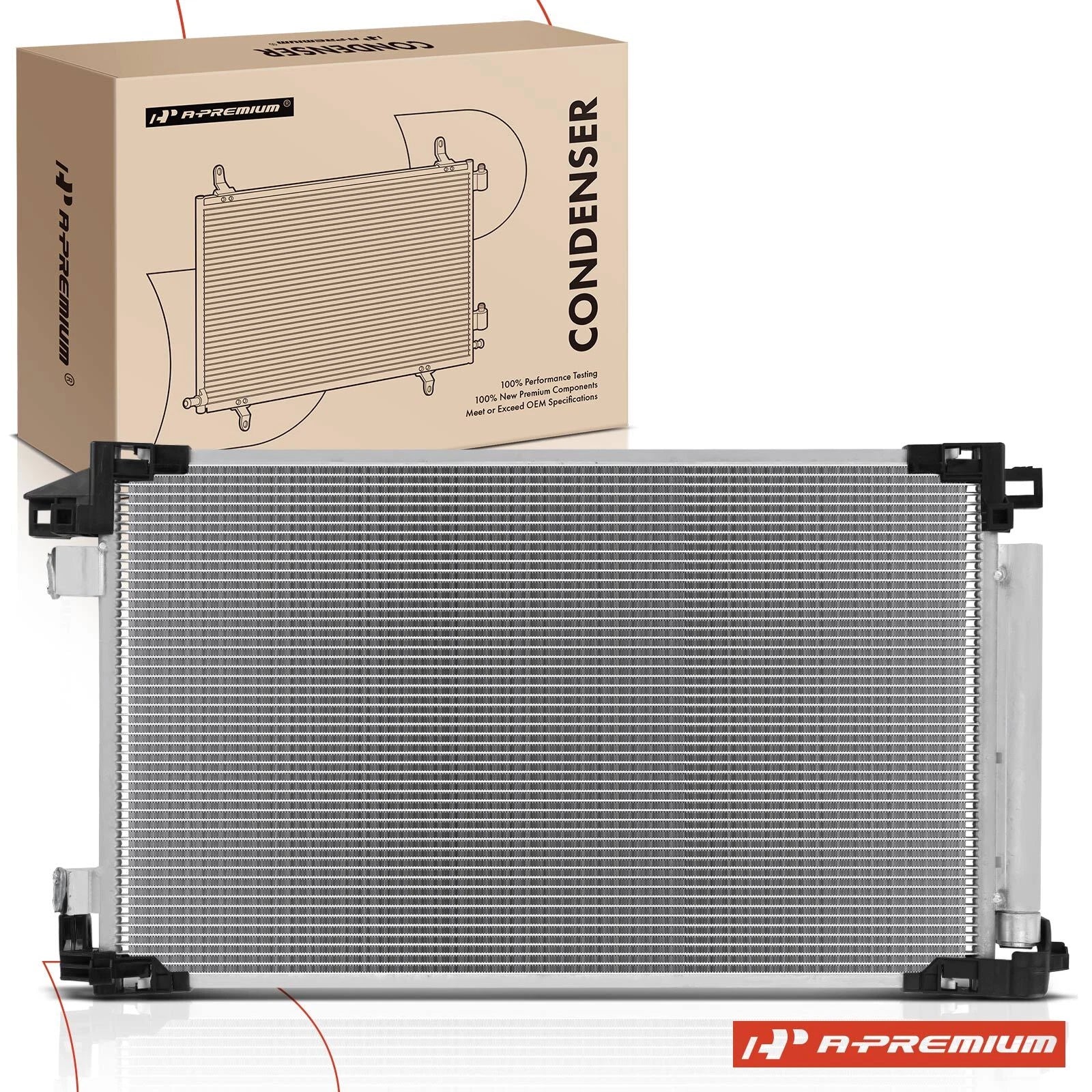 A/C Condenser with Bracket & Receiver Drier for Toyota C-HR (2018-2021)