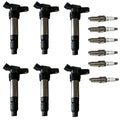 Set of 6 Ignition Coils & Iridium Spark Plugs 6481 for Volvo XC60 (2010–2011)