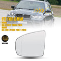 Heated Left Driver Side Door Wing Mirror Glass for BMW X5 X6 (2007–2013)