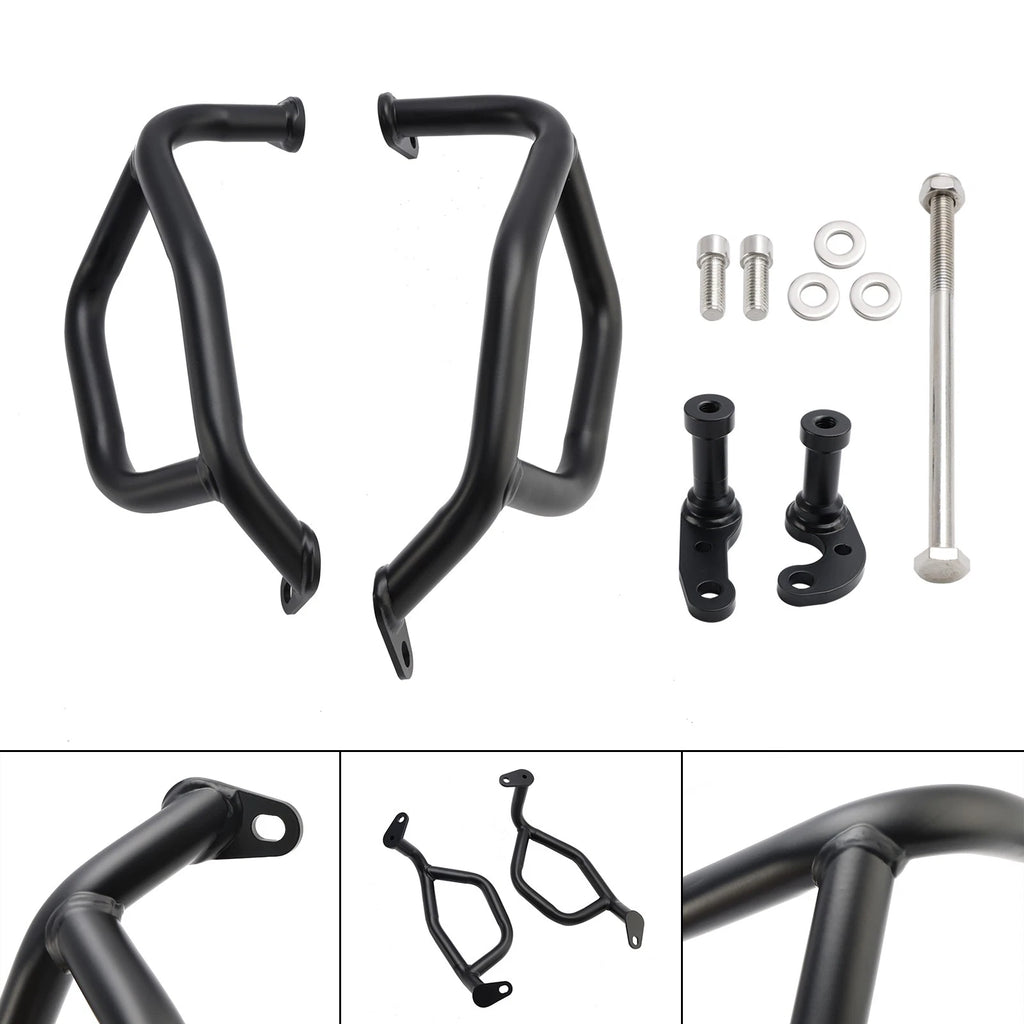 Engine Protect Guard Frame Lower Crash Bar for Honda NX400 NX500 (24)