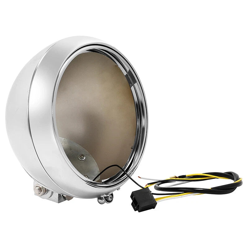 7'' Headlight Housing Bulb Bucket for Harley Heritage Softail Fatboy (1986–2011)