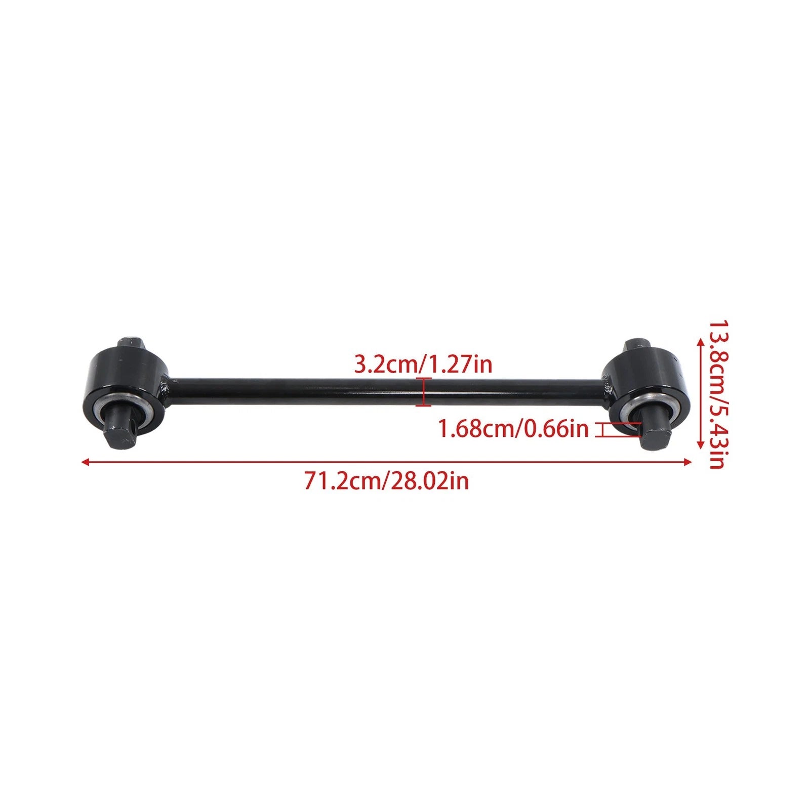 Set of 2 Torque Rod Assembly for Freightliner (24.2")