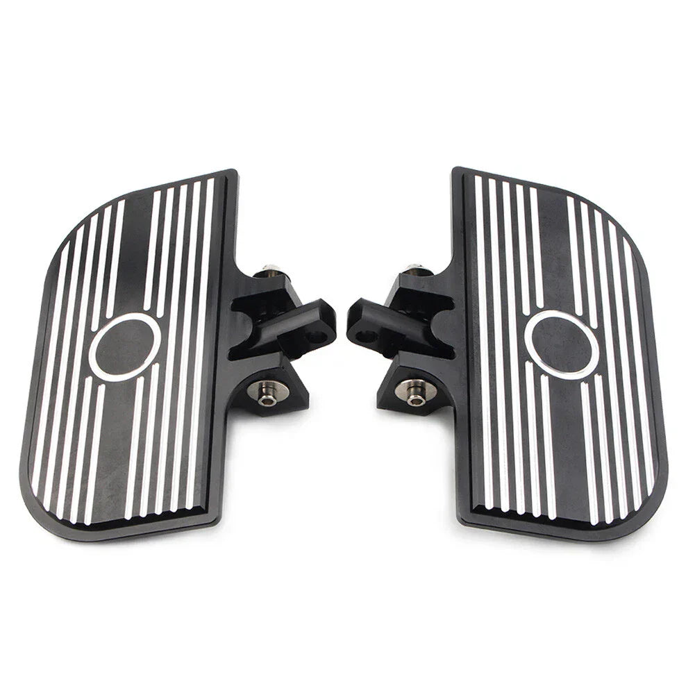 Passenger Floorboards Pedal Pads for Harley Heritage Springer Low Rider