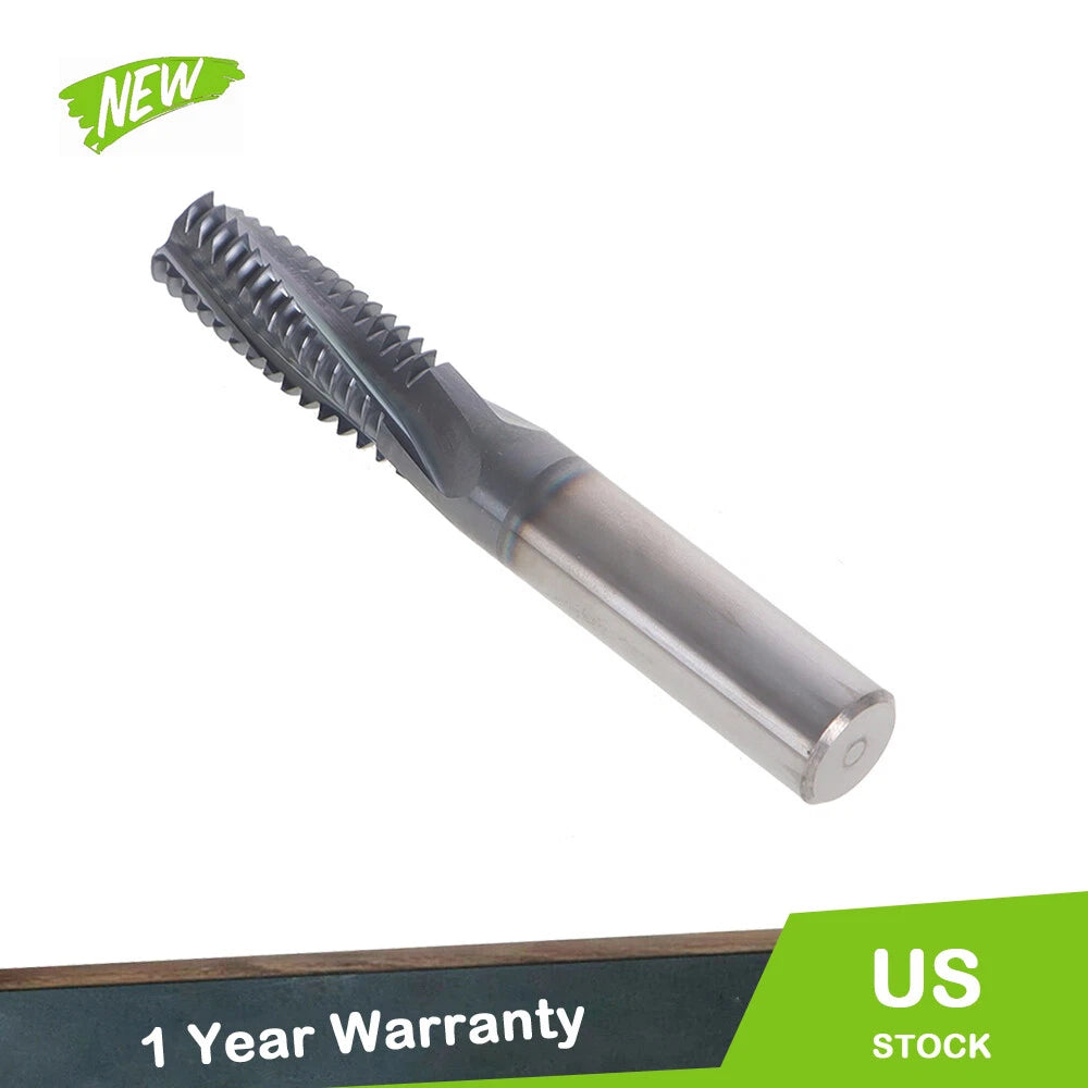 Set of 4 Carbide Thread Mills for Various Applications (YYYY–YYYY)