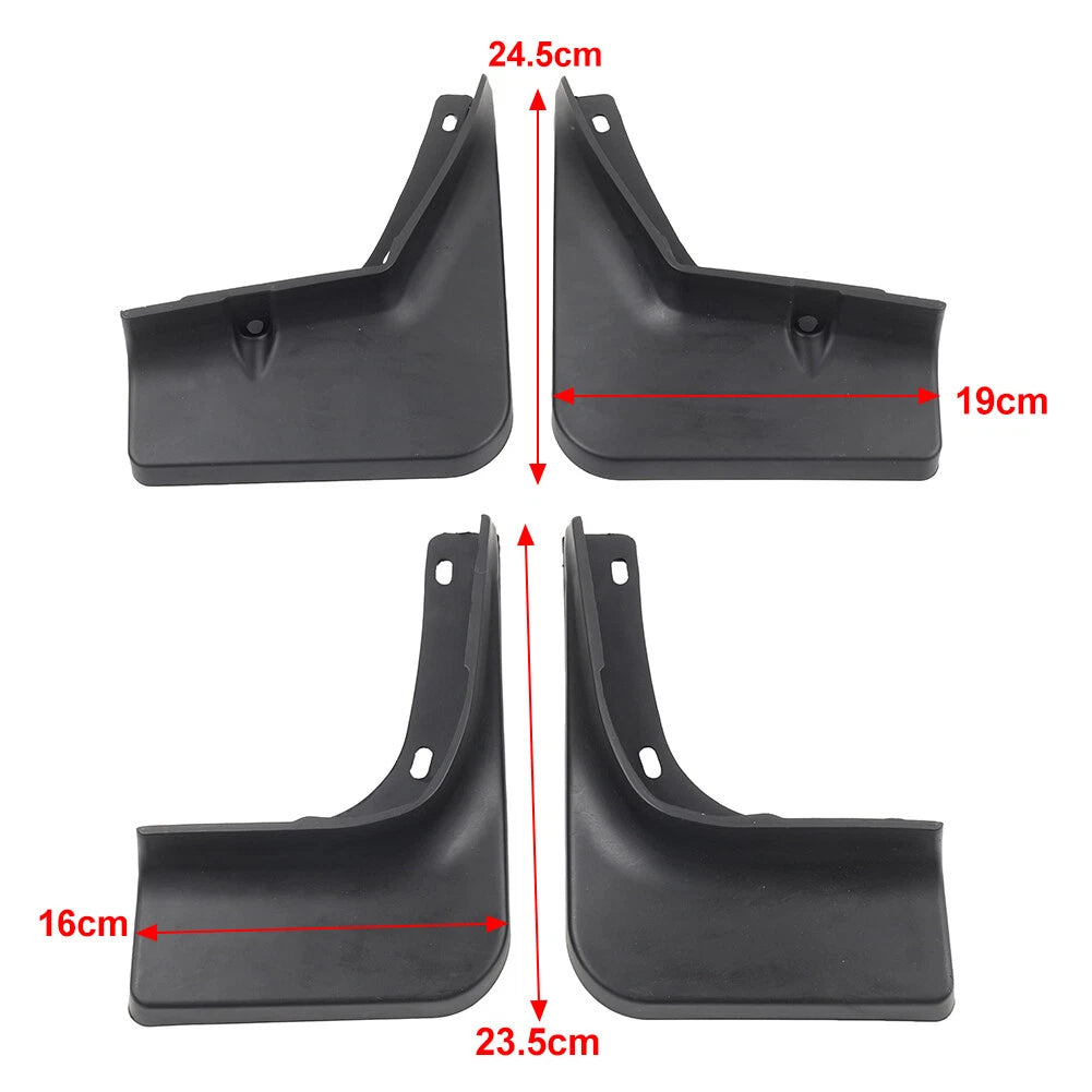 Mud Flaps Splash Guards for Hyundai Elantra 4-Door Sedan (2021–2022)