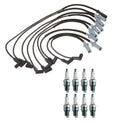 Denso 7mm Wire Set & 8 U-Groove Spark Plug Kit for Dodge 5.9L V8 (1998–2003)