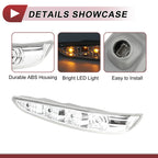Left Mirror Turn Signal Light for Hyundai Sonata (2009–2014) - Gray Clear