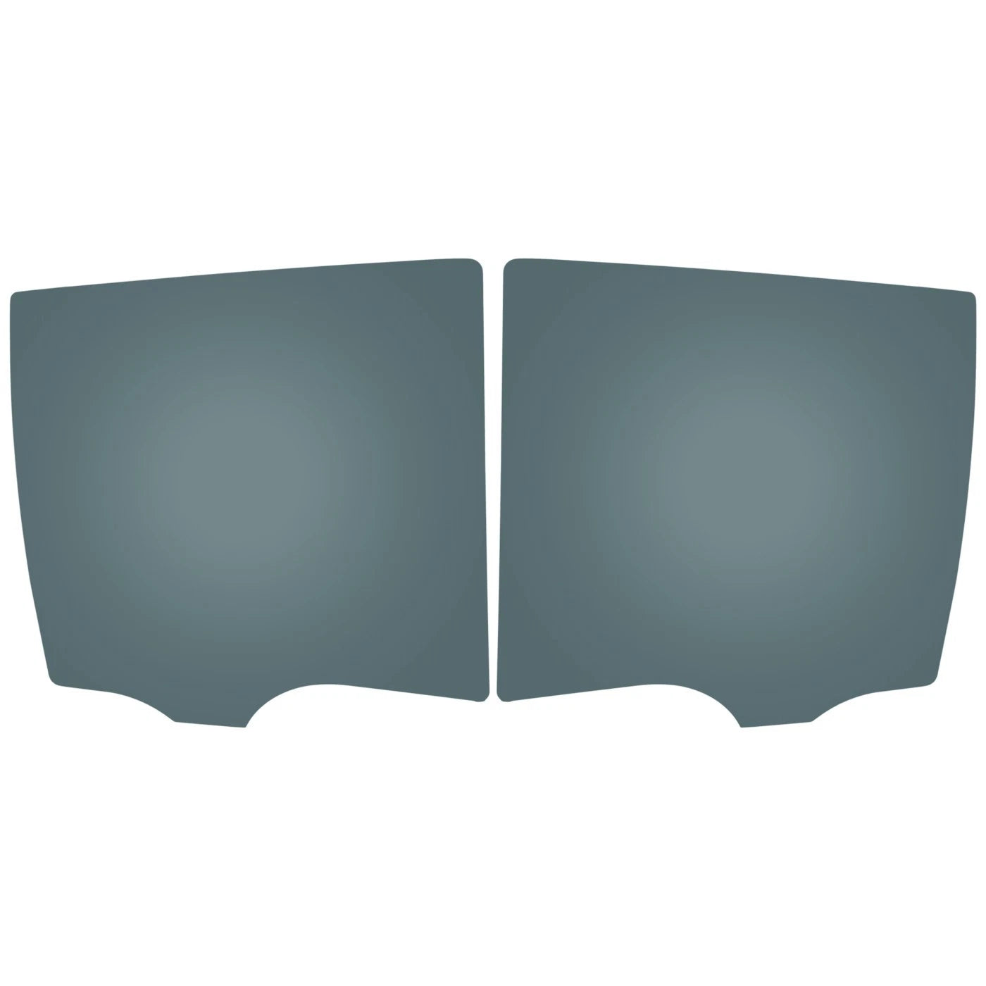 Set of 2 Rear Door Glasses for MKX Edge