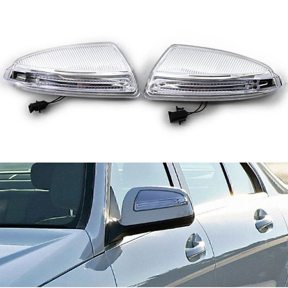 LED Turn Signal Lights for Mercedes W204 C250 C300 C350 C63 (2008-2015)