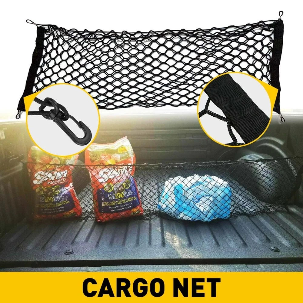 Rear Trunk Cargo Net for Chevy Silverado GMC Sierra (PY)