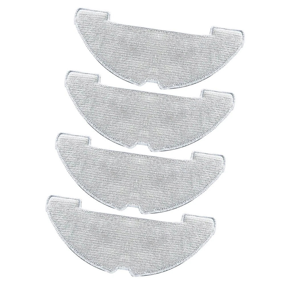 Set of 4 Microfiber Mop Cloths for VONKO S6 Pro (Robot Vacuum)