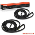2X Front Door Weatherstrip Seal for Chevrolet G10 G20 G30 (1970–1995)