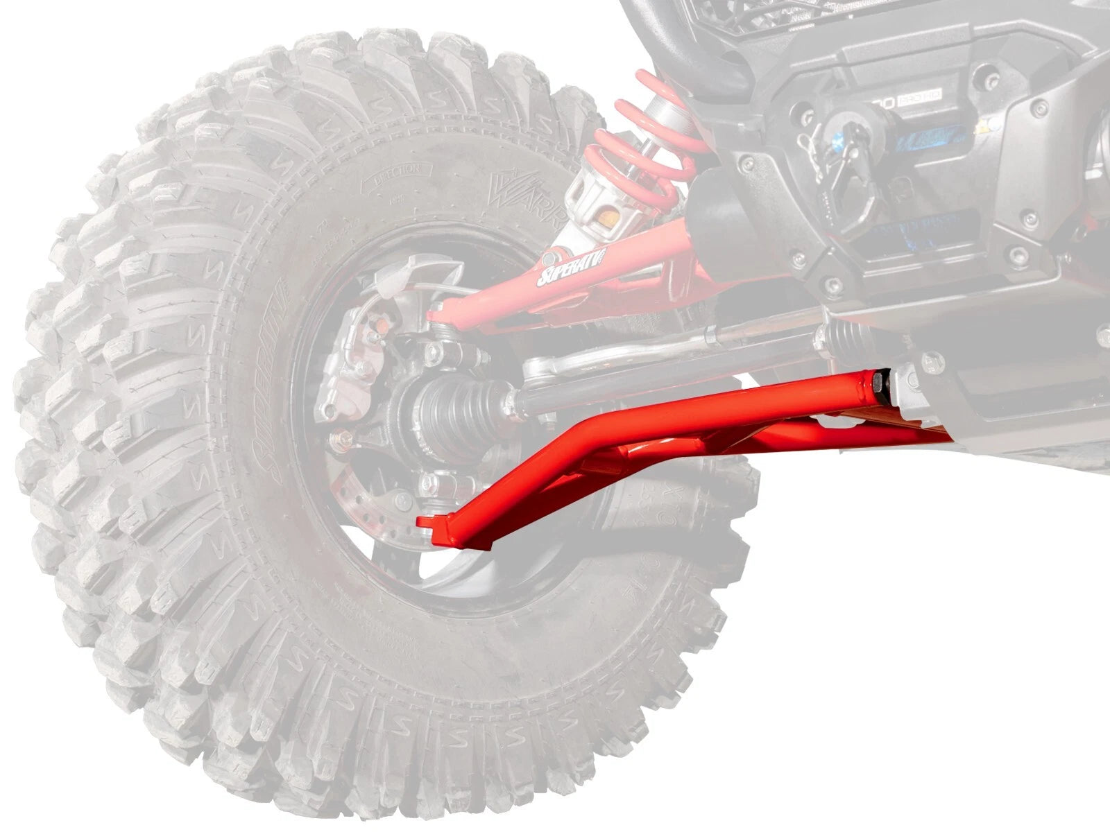 High Clearance Lower A-Arms for Polaris RZR XP 1000 (2024+) - Red