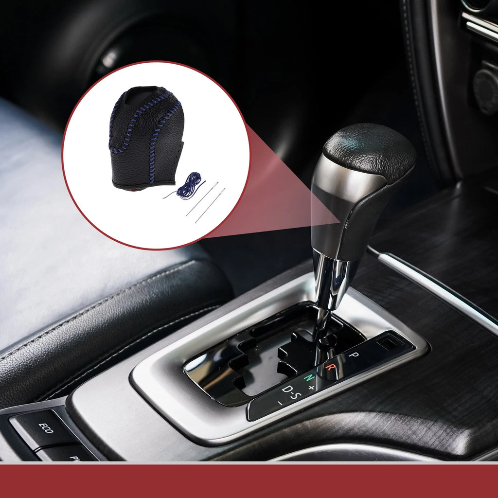 1 Pc Gear Shift Knob Cover for Volkswagen Taos (2022–2023) Black Blue
