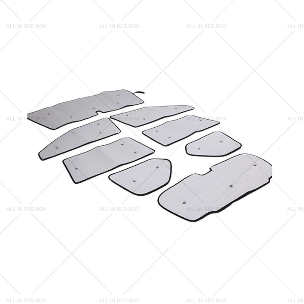 8x Sun Shade Windscreen Visor Cover for Toyota Land Cruiser Prado (2009–2023)