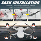 Low-Noise Airscrew Propeller Set for DJI Mavic Mini 2 (2020-2023)