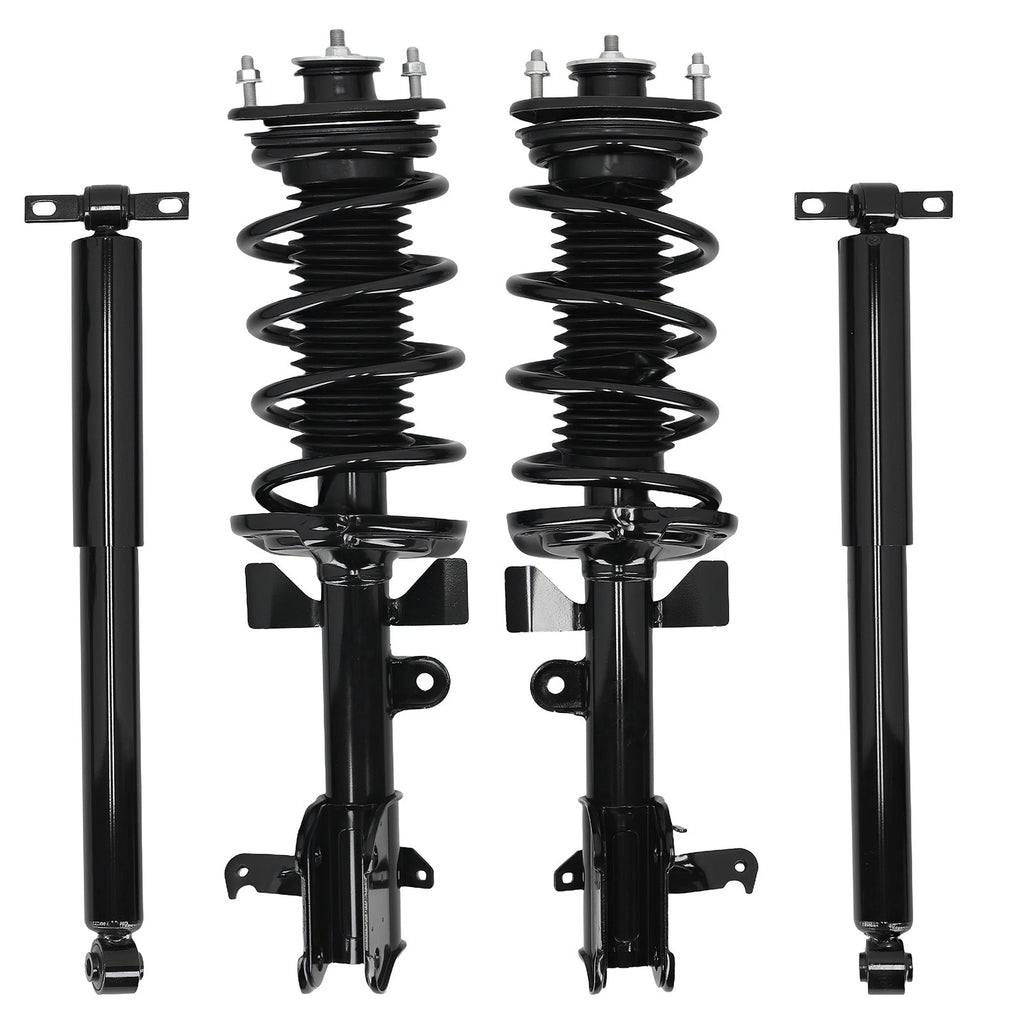 Front Struts w/Coil Spring Rear Shocks Absorber Kit for Honda Odyssey (2011–2012)