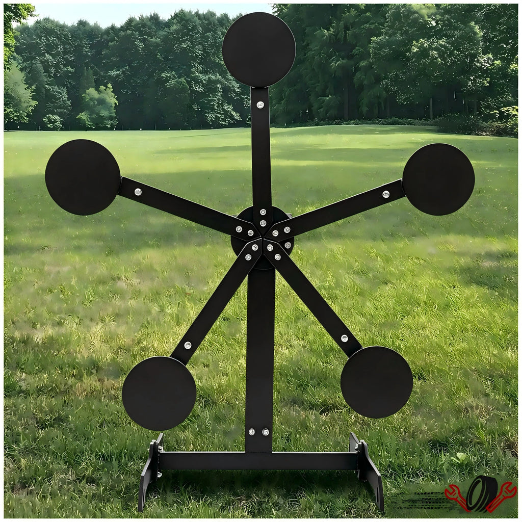 8" Metal Portable Reactive Steel Shooting Target