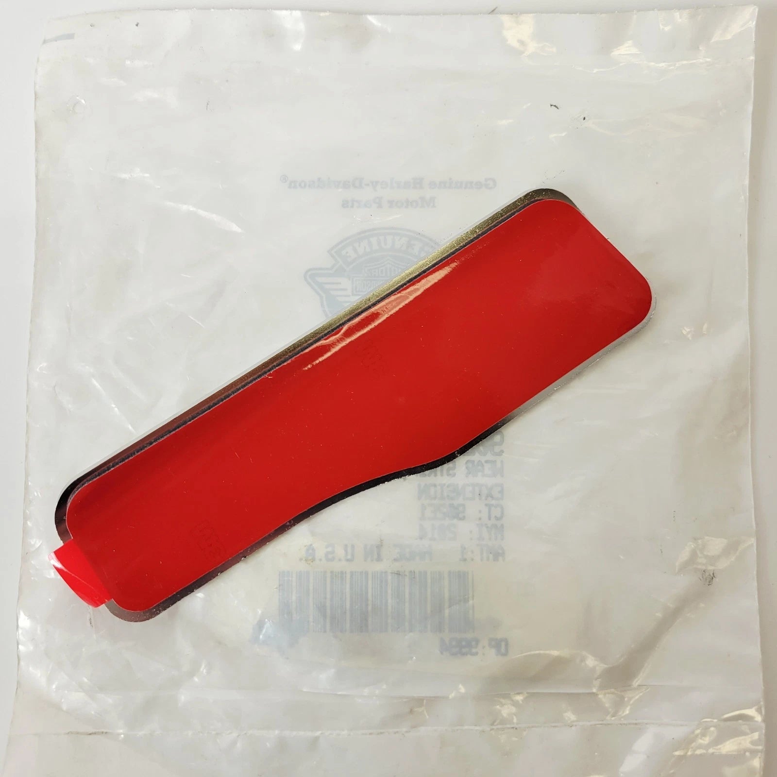Saddlebag Extension Wear Strip for Harley-Davidson Touring (2014–2025) 90200964
