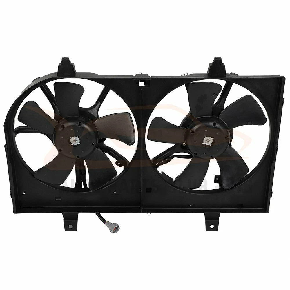 Dual Radiator Cooling Fan for Infiniti I35, Nissan Maxima (2002–2004)