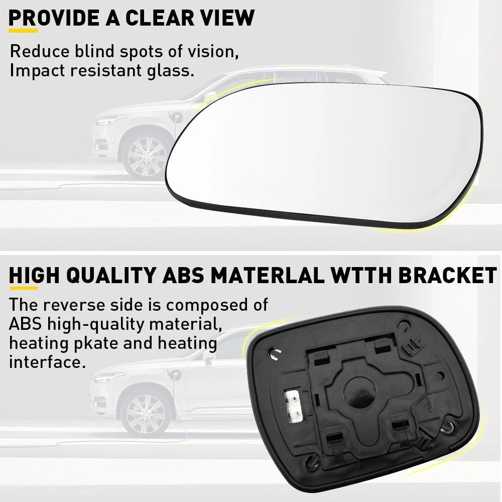 Driver Side Mirror Glass for Lexus RX330 RX300 RX350 RX400H (2004–2009) Heated