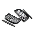 Black Frame & Chrome Grille for BMW E90 (2005-2008)