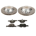 SHW Performance Rear Brake Disc Rotors & Textar Pads Kit for BMW F85 F86 (2014–2019)