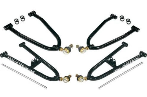 Set of 2 LSR Sport Extended MX A-Arms for Yamaha Raptor 125 250 (2006–2014)